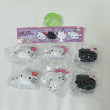 헬로키티 봉제 인형 참 6개 세트