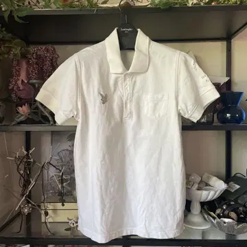 Lyle & Scott 피케 셔츠 M 화이트
