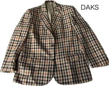 DAKS 노바 체크 수트 자켓