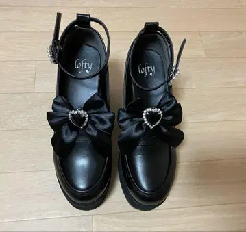 지뢰계 통굽 로퍼