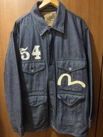 EVISU 다크 데님 자켓 54
