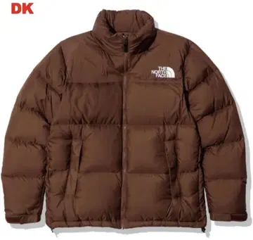 NORTH FACE 눕시 자켓 브라운