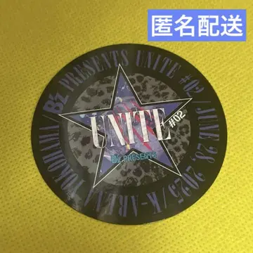 B'z presents UNITE 02 6월 28일 한정판 스티커
