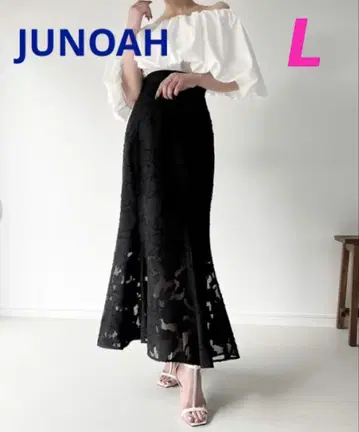 JUNOAH 머메이드 롱 스커트 L