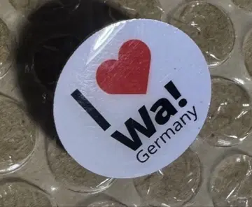 간사이 엑스포 2025 독일관 I LOVE Wa! 독일 핀 배지