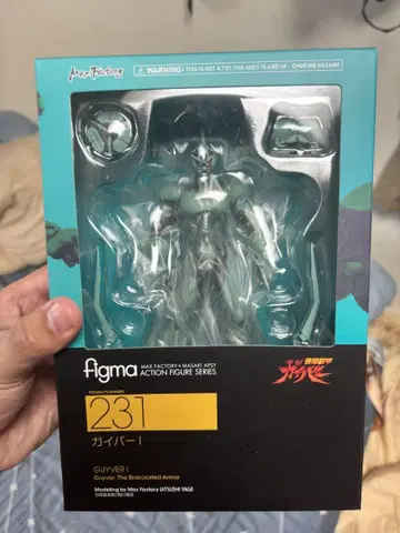 미개봉 figma 231 강철 갑옷 가이버 가이버 I