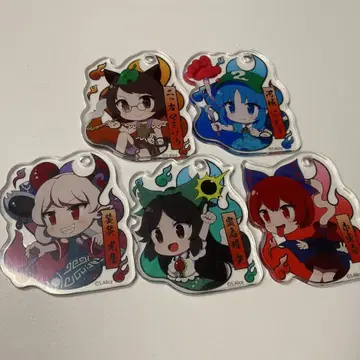 동방 Project 아크릴 키링 세트