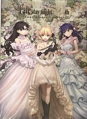 Fate/stay night 20주년 기념 콘서트 캐릭터 파인 북 외