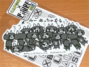 메라루가 정말 많네 몬헌 스티커 B-SIDE LABEL 캡콤