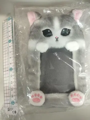 고양이 디자인 폴라로이드 케이스 모프 샌드