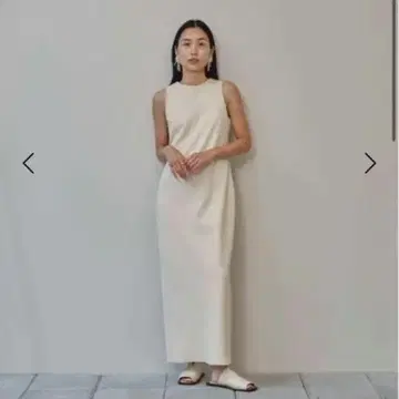 todayful 펜슬 파일 드레스 아이보리