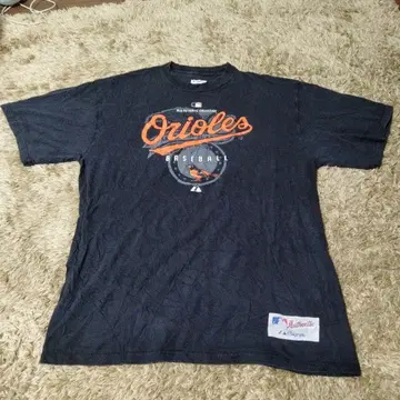 XL 구제 티셔츠 남성용 00년대 00s MLB 볼티모어 오리올스