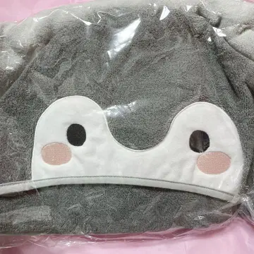 코우펜쨩 후드 부착 겉옷 타월
