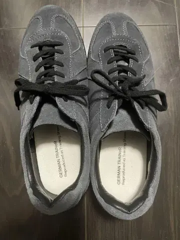 GERMAN TRAINER 남성용 스니커즈 그레이