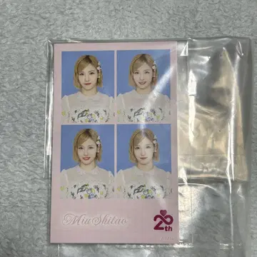 AKB48 스크래치 증명사진 시타오 미우
