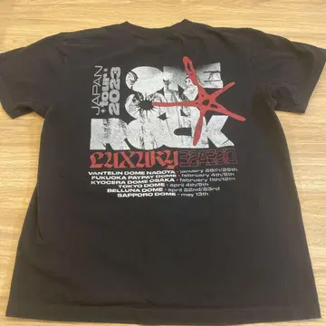 ONE OK ROCK 2023 LUXURY DISEASE 셔츠 블랙