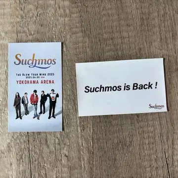 Suchmos is Back! 스티커 플레이리스트 카드 세트