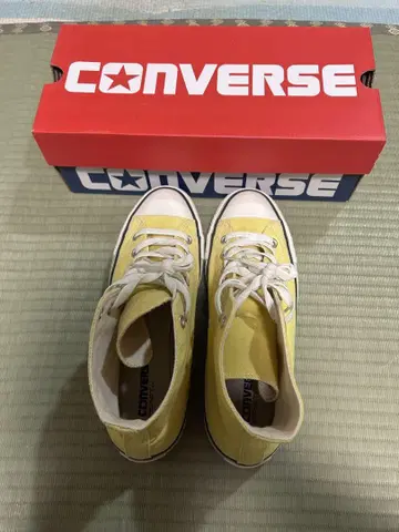 CONVERSE ALL STAR HI 스니커즈 노랑