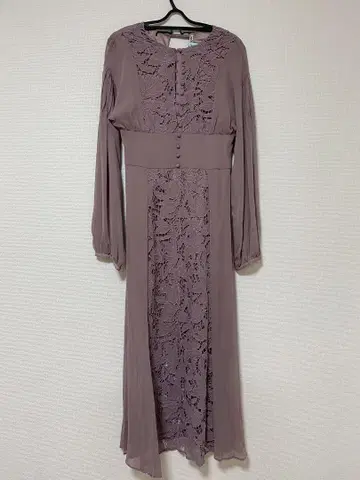 JILLSTUART 질스튜어트 퍼플 레이스 원피스