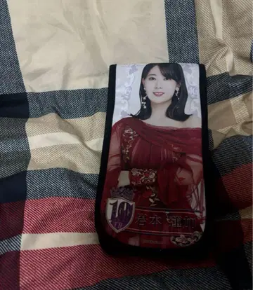 노기자카46 이와모토 렌카 10th 개별 스틱 라이트 홀더 응원봉 파우치