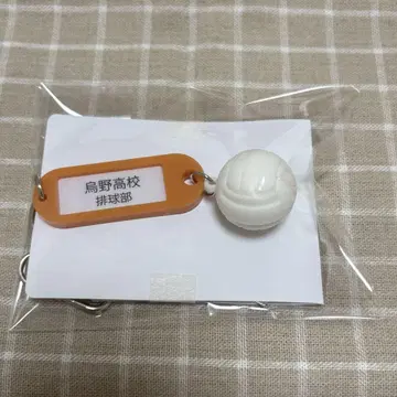 하이큐!! 트레이딩 고교 이름 열쇠 참 키링 카라스노 고교 1