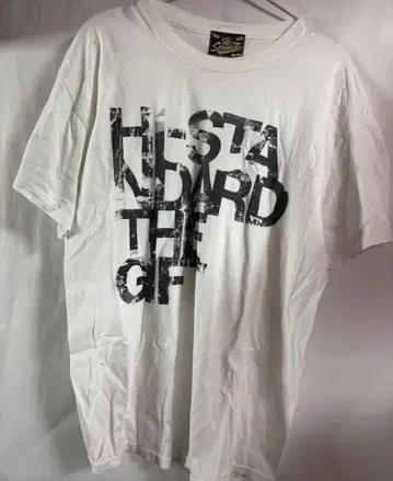 Hi-STANDARD 하이스타 GIFT 티셔츠 화이트 L