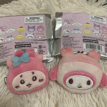 치이카와 산리오 시크릿 헤어 클립 마이멜로디 헌책방 미사용 새상품