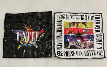 B'z unite 가챠 파이버 타월 2장 세트