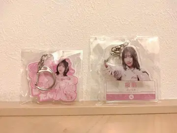 CUTIE STREET 사쿠라바 하야카 아크릴 키링 세트