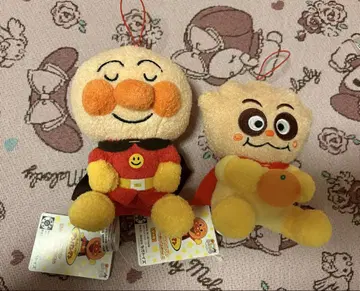 호빵맨 크림 팬더 봉제 인형 세트