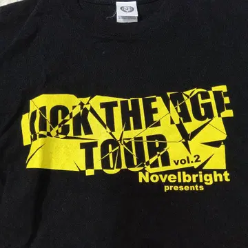 Novelbright [L] 2022 라이브 티셔츠 투어 티셔츠 블랙