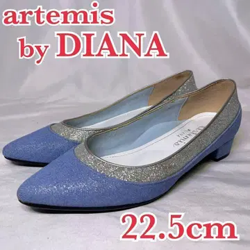 새상품급 artemisby DIANA 펌프스 아몬드 토 청키힐