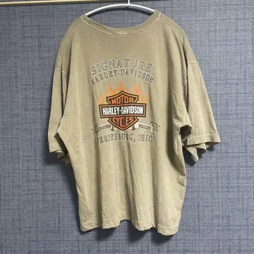 Harley-Davidson 할리데이비슨 티셔츠 베이지