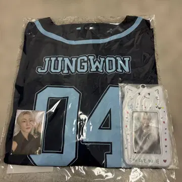 ENHYPEN JUNGWON 04 유니폼 셔츠 세트