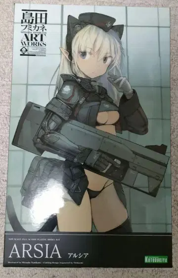 시마다 후미카네 ART WORKS 아르시아 프라모델 코토부키야