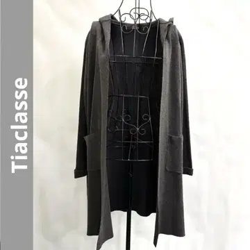 티어 클라세 후드 부착 가디건 사이즈 M