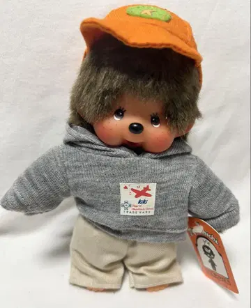 몬치치 kiki 후드 부착 봉제 인형 레어