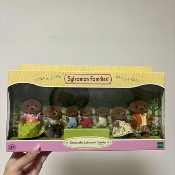 실바니안 패밀리 복권 C상 초콜릿 라브라도 패밀리