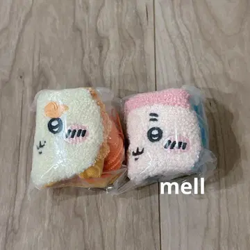 치이카와 (먼작귀) 털실 파우치 2점