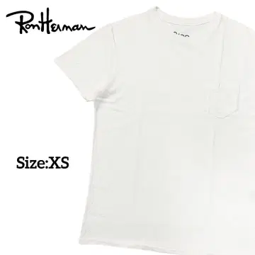 론 헤르만/8100/데미지 가공 티셔츠/Size:XS/익명 배송/무료배송