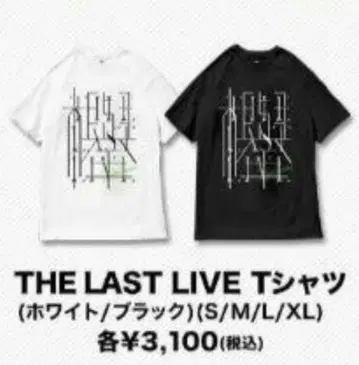 케야키자카46 XL 사이즈 티셔츠 THE LAST LIVE 블랙