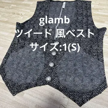 glamb 트위드 베스트