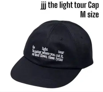 jjj the light tour Cap M 사이즈 캡
