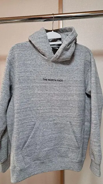 THE NORTH FACE 그레이 후드 부착 후드티 L 사이즈