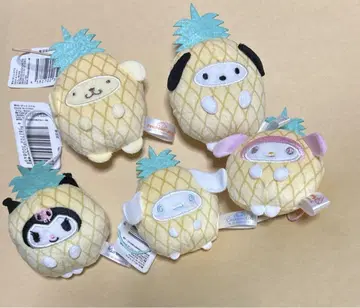 산리오 캐릭터즈 후르츠 키구루미 마스코트 컴플리트
