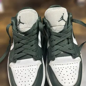 Air Jordan 1 로우 컷 그린/화이트