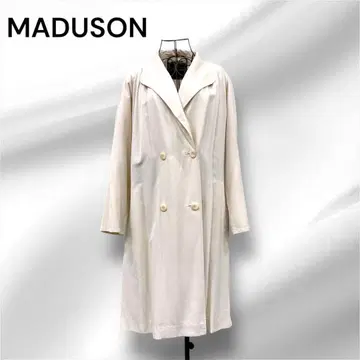 MADUSON 트렌치코트 스프링 코트 아이보리