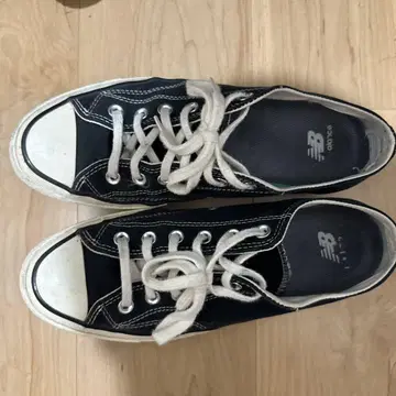컨버스 척테일러 블랙 로우컷 26.5cm