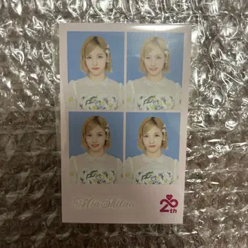 AKB48 시타오 미우 Official 스크래치 덤 증명사진