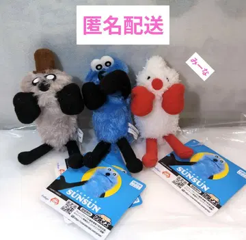 퍼펫 순순 걸이 마스코트 전 3종 컴플리트 세트